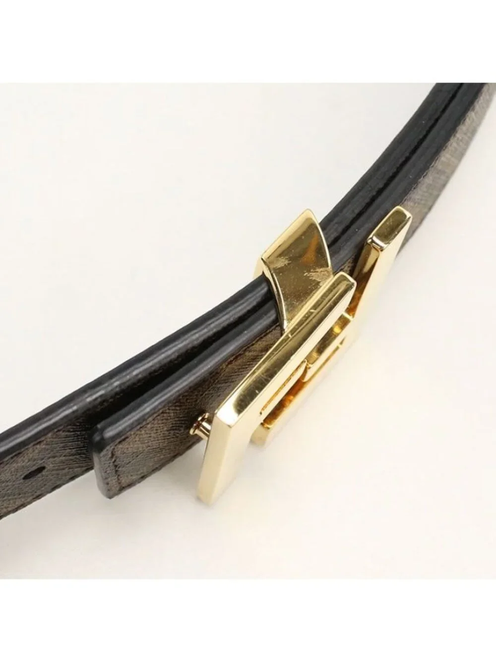 Fendi FF Square Belt Zucca Calf